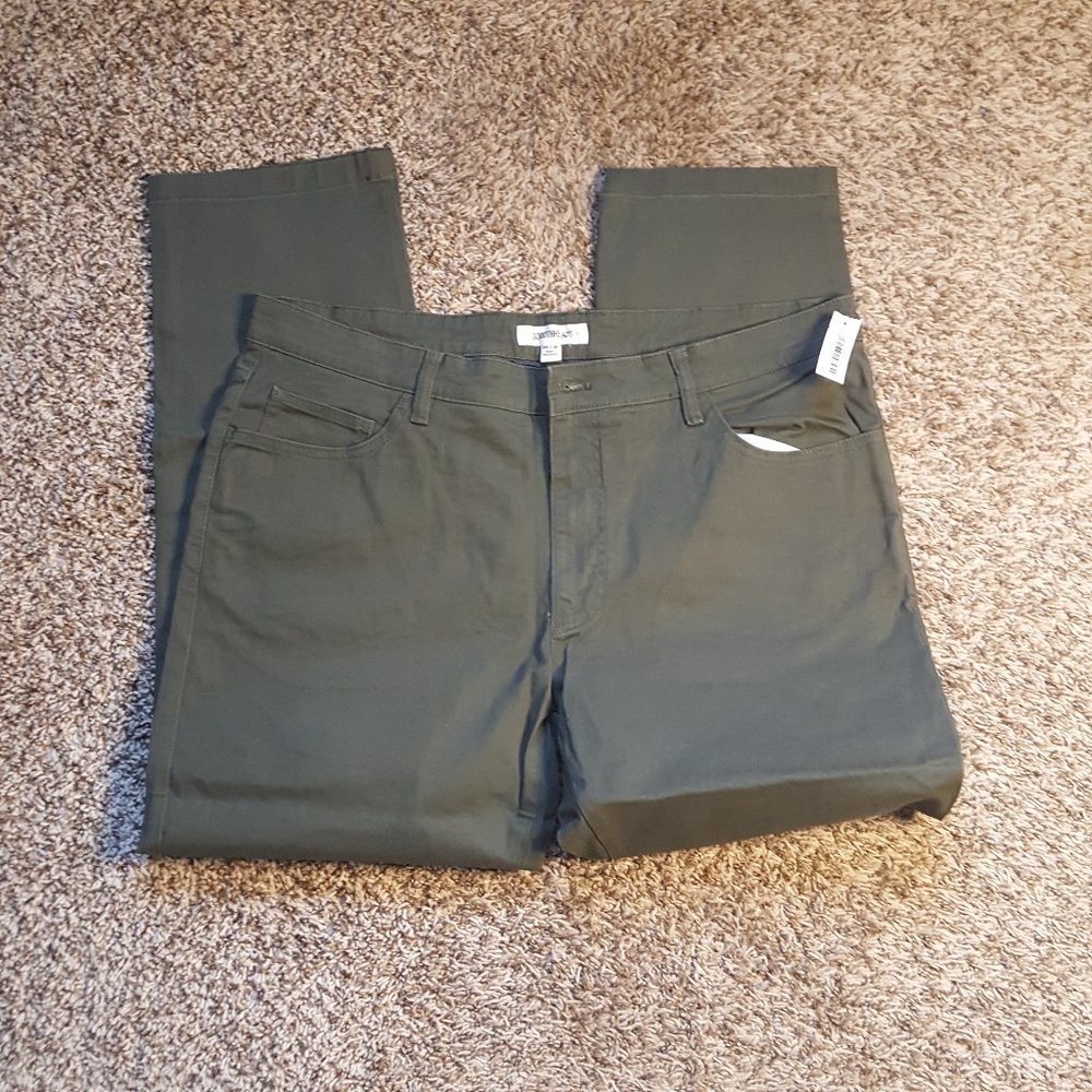 Green Khaki Pants- NWT